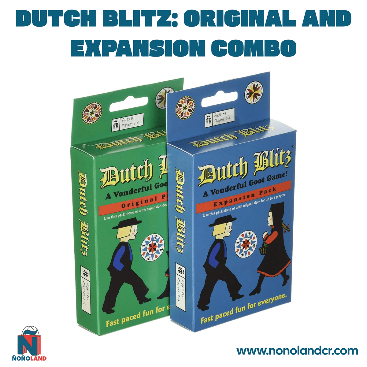 Dutch Blitz: Original and Expansion Combo (Idioma: Inglés) - ÑoñolandCR