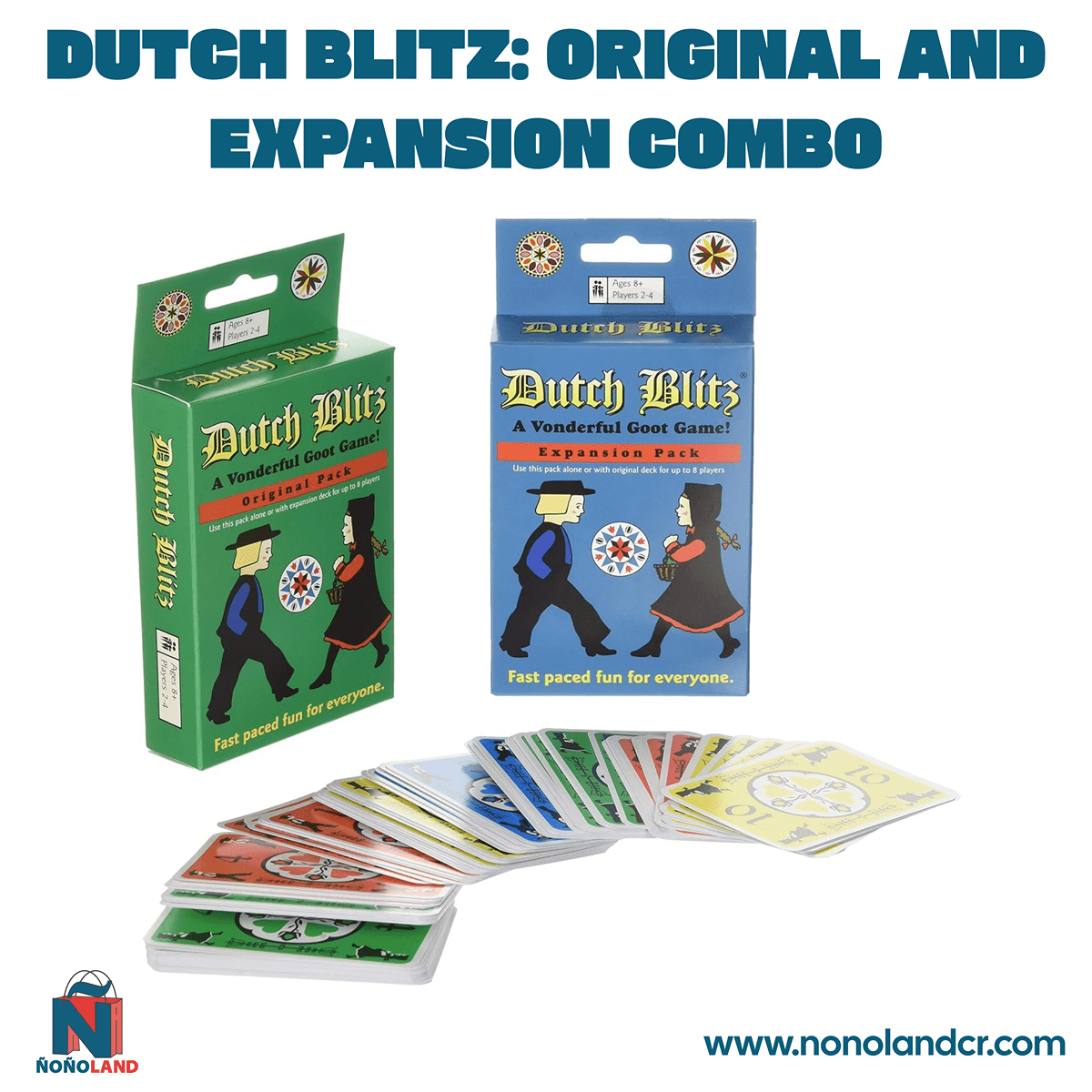 Dutch Blitz: Original and Expansion Combo (Idioma: Inglés) - ÑoñolandCR