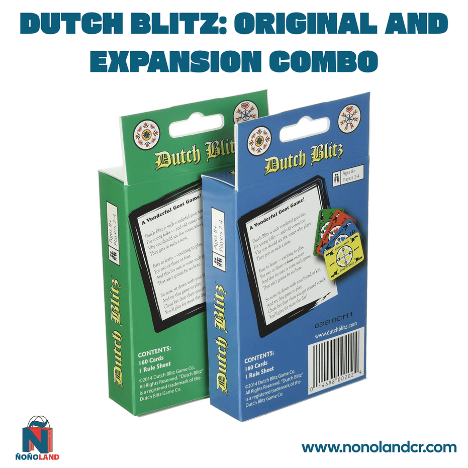 Dutch Blitz: Original and Expansion Combo (Idioma: Inglés) - ÑoñolandCR