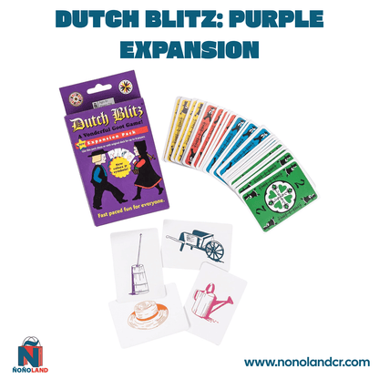 Dutch Blitz Purple Expansion (Idioma: Inglés) - ÑoñolandCR