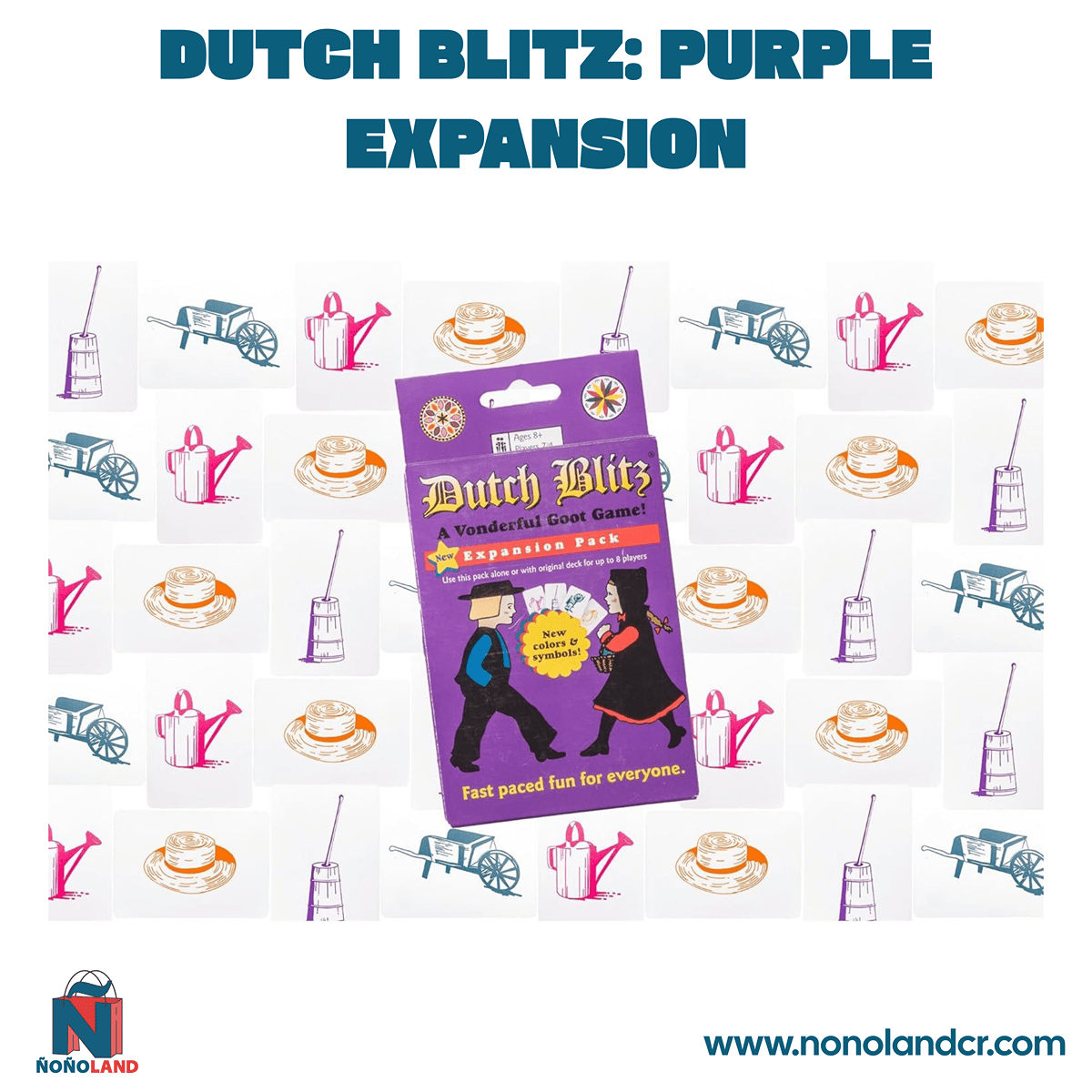 Dutch Blitz Purple Expansion (Idioma: Inglés) - ÑoñolandCR