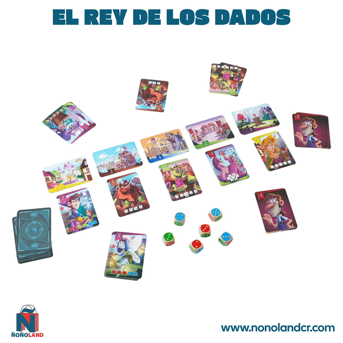 El Rey de los Dados (Idioma: Inglés y Español) - ÑoñolandCR