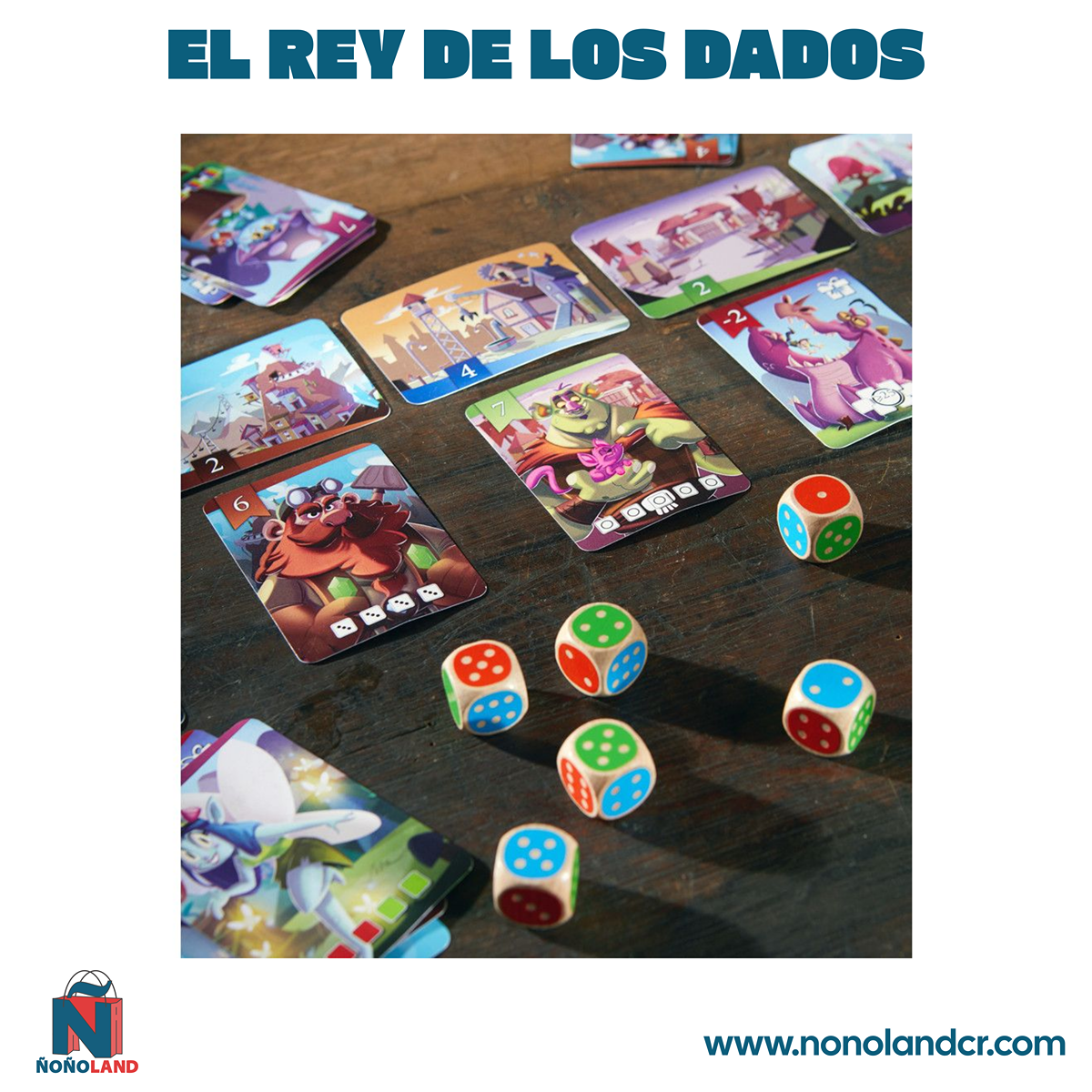 El Rey de los Dados (Idioma: Inglés y Español) - ÑoñolandCR