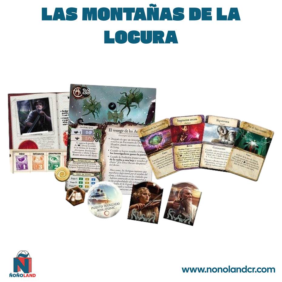 Eldritch Horror: Las Montañas de la Locura (Idioma: Español) - ÑoñolandCR