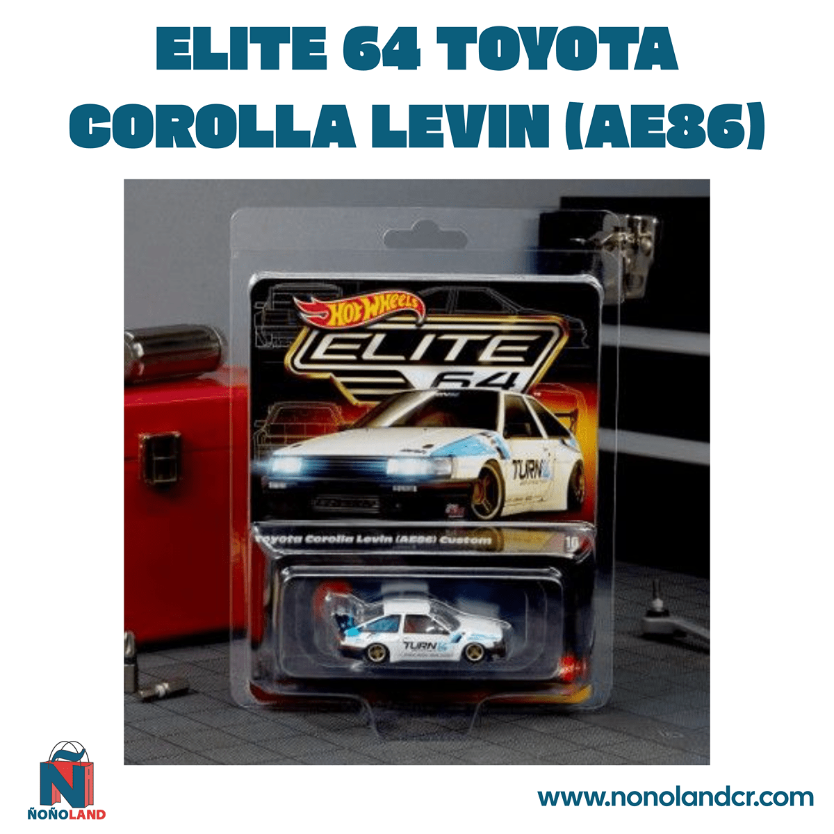 Elite 64 Toyota Corolla Levin (AE86) Custom - ÑoñolandCR