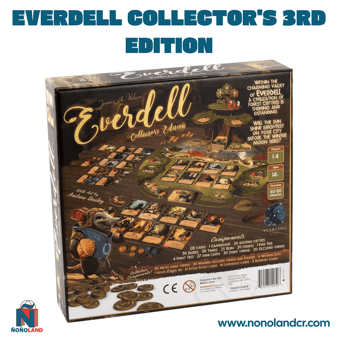 Everdell Collectors Edition 3rd Edition (Idioma: Inglés) - ÑoñolandCR
