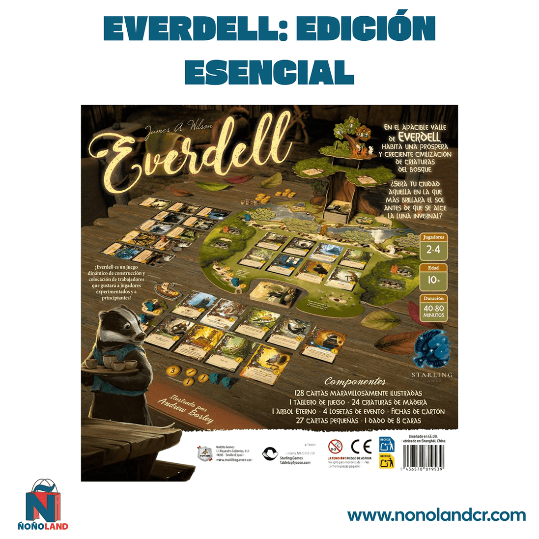 Everdell: Edición Esencial (Idioma: Español) - ÑoñolandCR