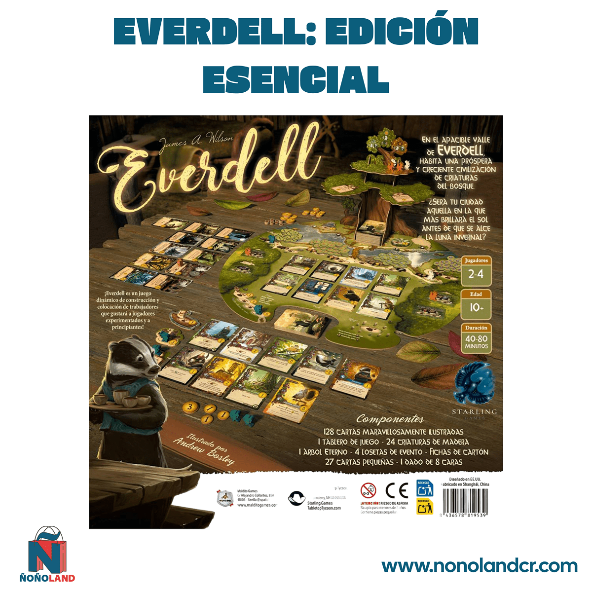 Everdell: Edición Esencial (Idioma: Español) - ÑoñolandCR