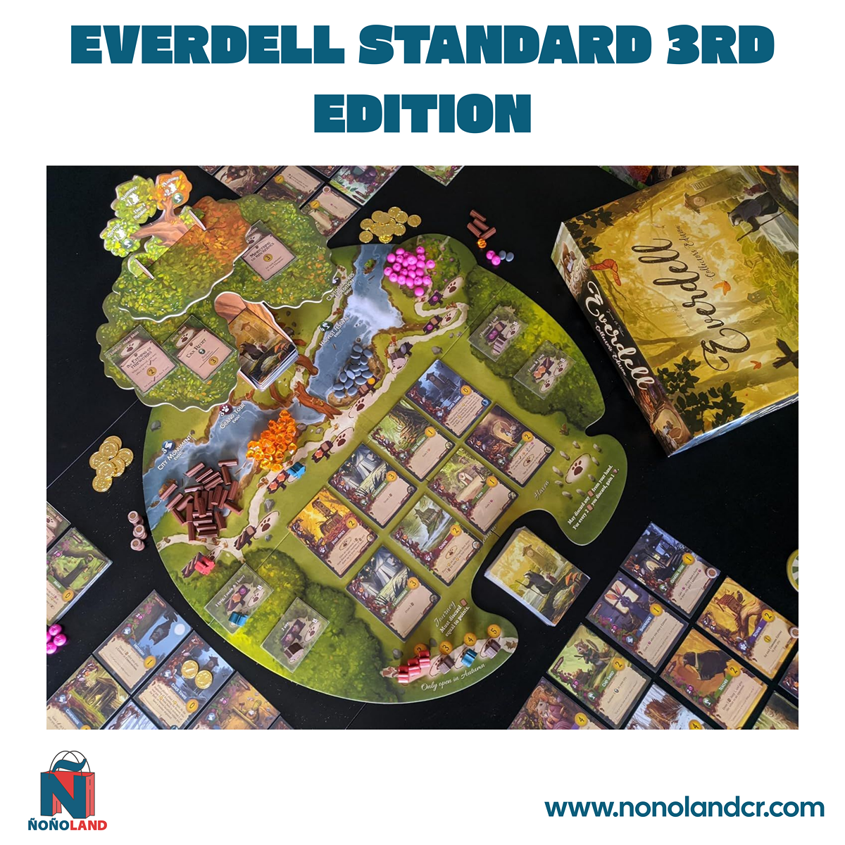 Everdell Standard 3rd Edition (Idioma: Inglés) - ÑoñolandCR