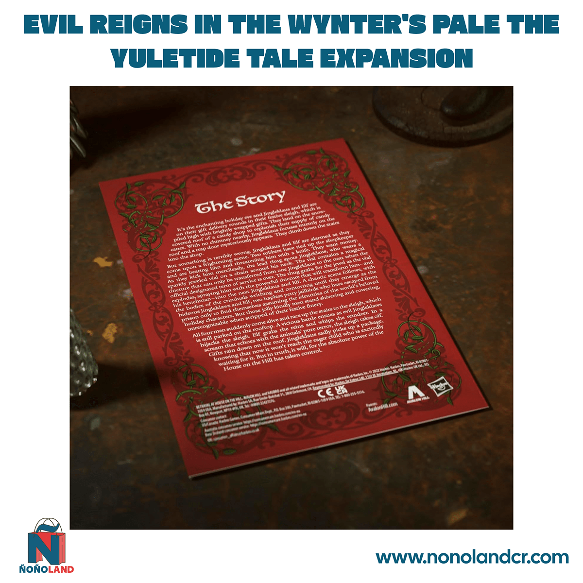 Evil Reigns in The Wynter's Pale The Yuletide Tale Expansion (Idioma: Inglés) - ÑoñolandCR
