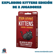 Exploding Kittens Edición de 2 jugadores (Idioma: Español) - ÑoñolandCR