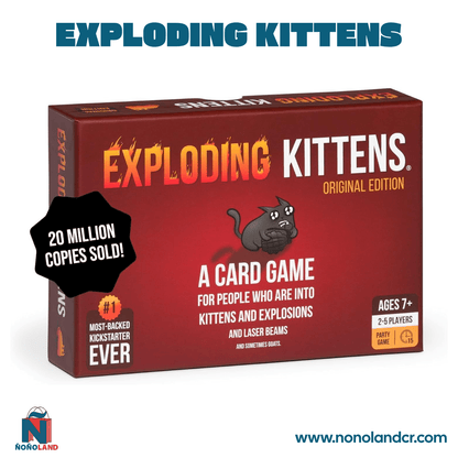 Exploding Kittens Original Edition (Idioma: Inglés y Español) - ÑoñolandCR