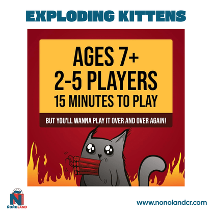 Exploding Kittens Original Edition (Idioma: Inglés y Español) - ÑoñolandCR