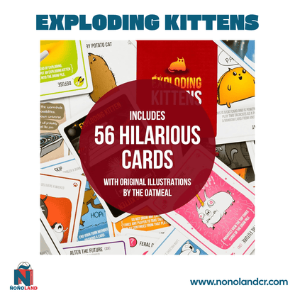 Exploding Kittens Original Edition (Idioma: Inglés y Español) - ÑoñolandCR