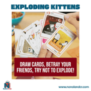 Exploding Kittens Original Edition (Idioma: Inglés y Español) - ÑoñolandCR