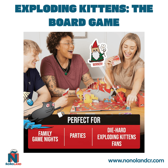 Exploding Kittens: The Board Game (Idioma: Inglés y Español) - ÑoñolandCR