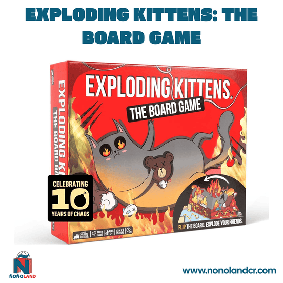 Exploding Kittens: The Board Game (Idioma: Inglés y Español) - ÑoñolandCR
