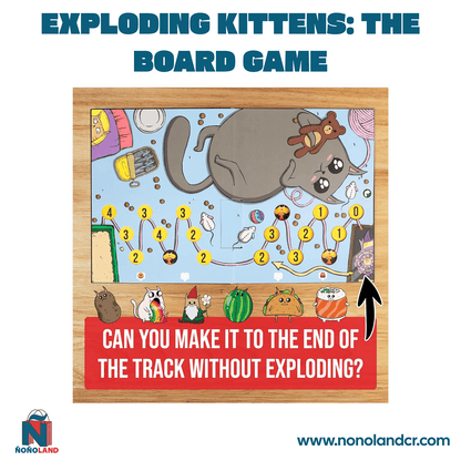 Exploding Kittens: The Board Game (Idioma: Inglés y Español) - ÑoñolandCR