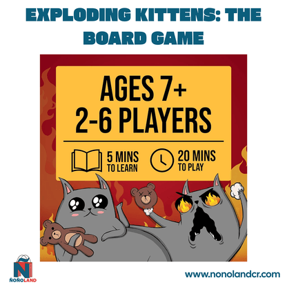 Exploding Kittens: The Board Game (Idioma: Inglés y Español) - ÑoñolandCR