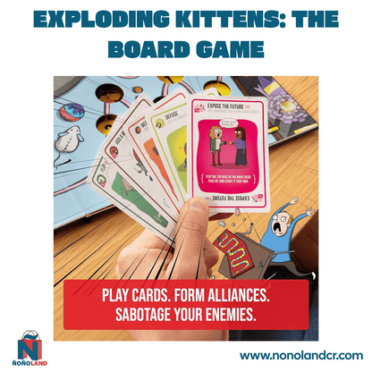 Exploding Kittens: The Board Game (Idioma: Inglés y Español) - ÑoñolandCR