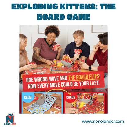 Exploding Kittens: The Board Game (Idioma: Inglés y Español) - ÑoñolandCR