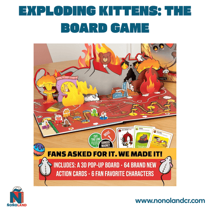 Exploding Kittens: The Board Game (Idioma: Inglés y Español) - ÑoñolandCR