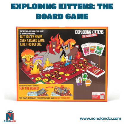 Exploding Kittens: The Board Game (Idioma: Inglés y Español) - ÑoñolandCR