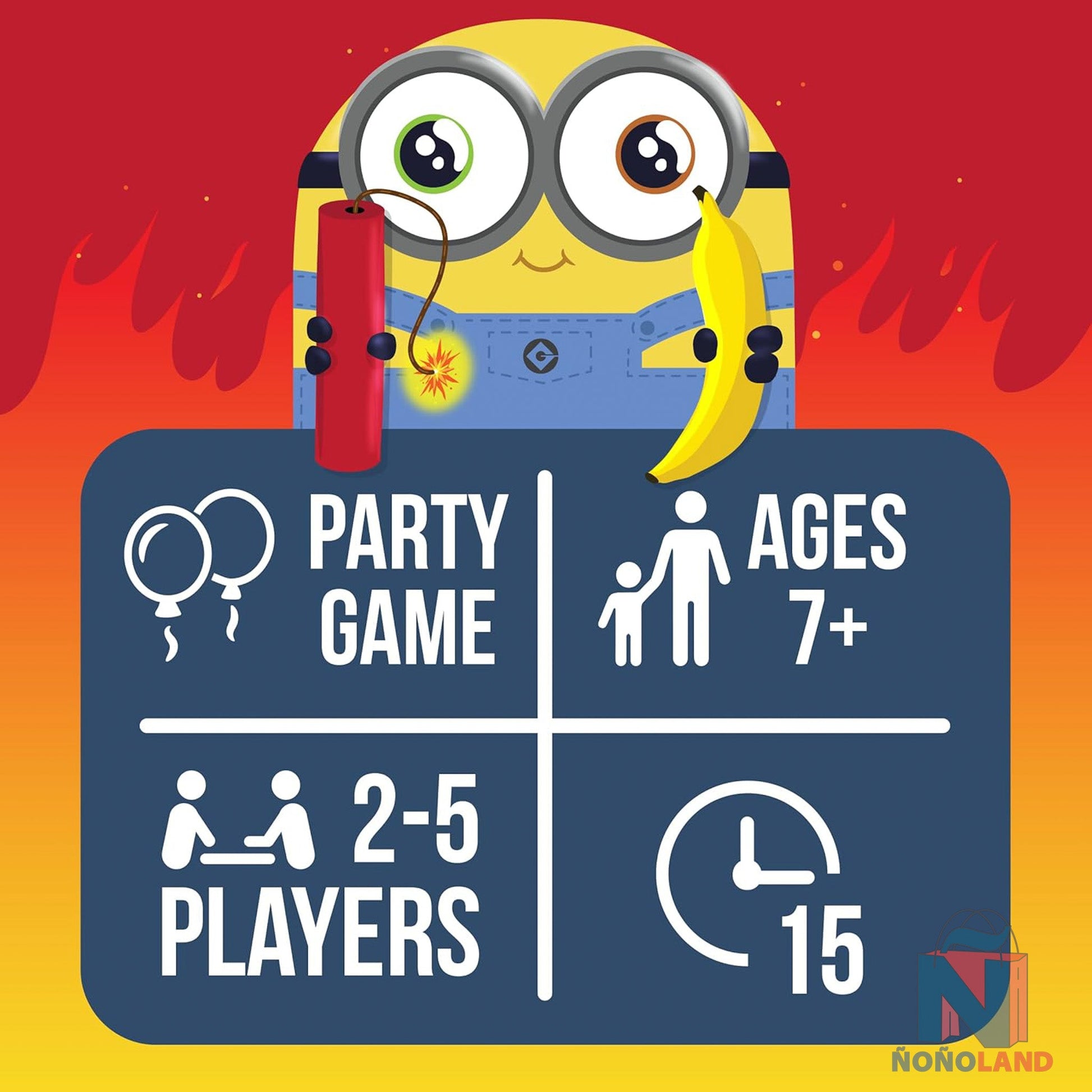 Exploding Minions by Exploding Kittens (Idioma: Inglés) - ÑoñolandCR