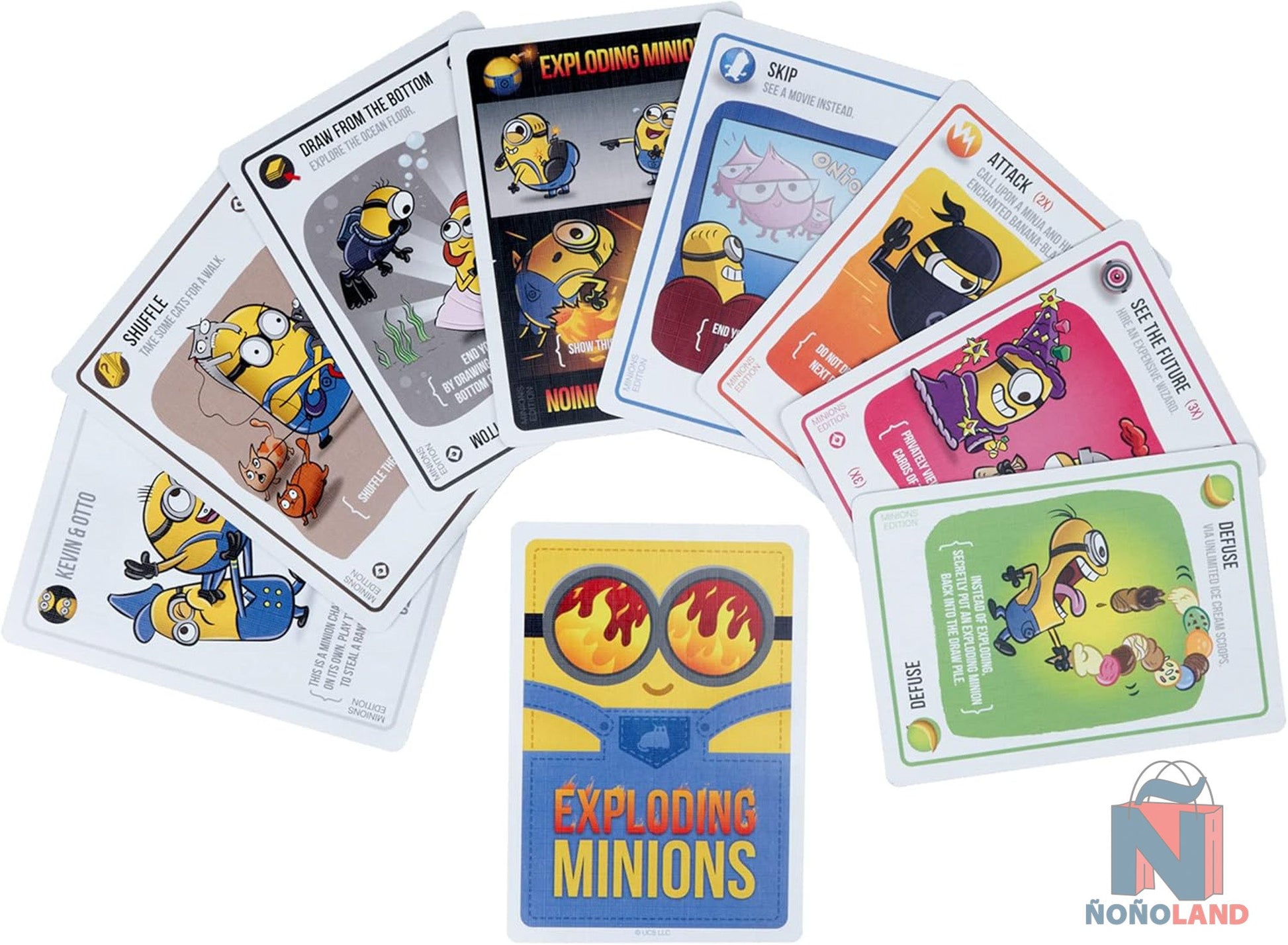 Exploding Minions by Exploding Kittens (Idioma: Inglés) - ÑoñolandCR