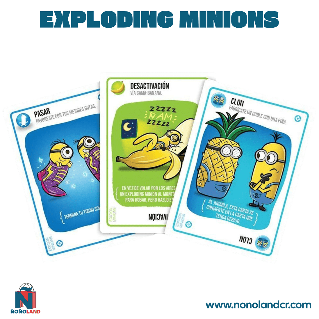 Exploding Minions (Idioma: Inglés y Español) - ÑoñolandCR
