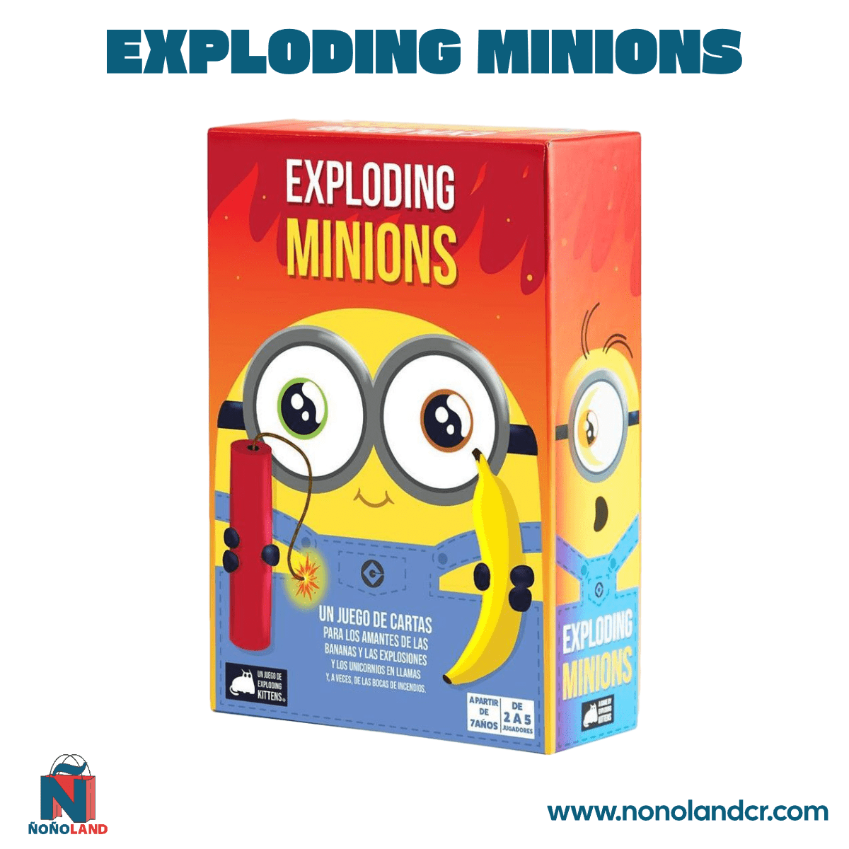 Exploding Minions (Idioma: Inglés y Español) - ÑoñolandCR