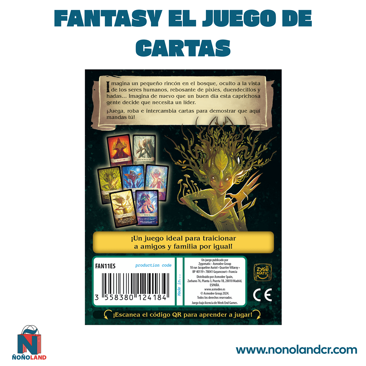 Fantasy El Juego de Cartas (Idioma: Español) - ÑoñolandCR