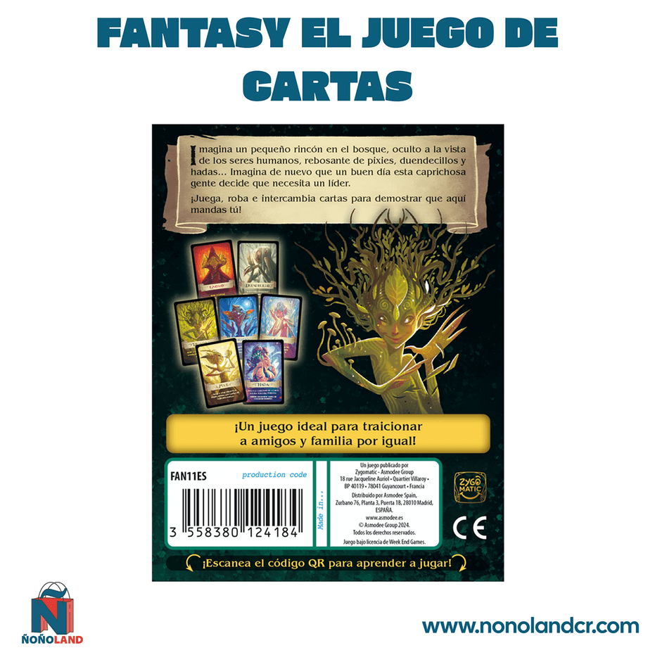 Fantasy El Juego de Cartas (Idioma: Español) - ÑoñolandCR