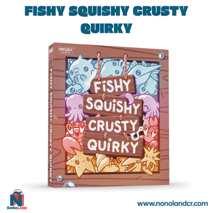 Fishy Squishy Crusty Quirky (Idioma: Inglés y Español) - ÑoñolandCR