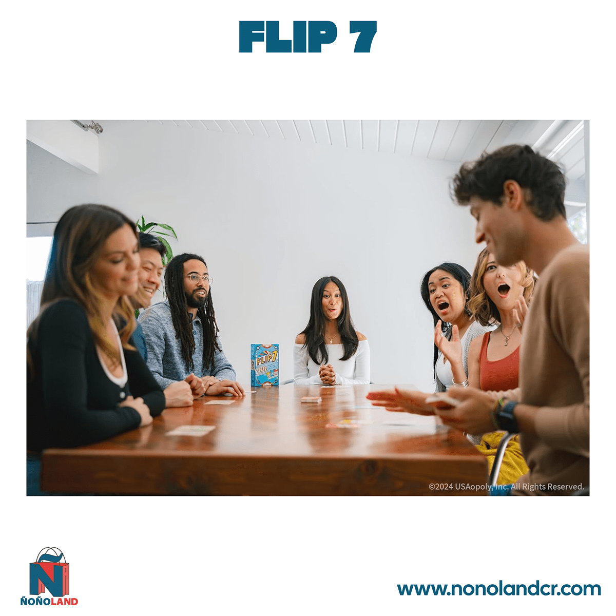 Flip 7 (Idioma: Inglés) - ÑoñolandCR