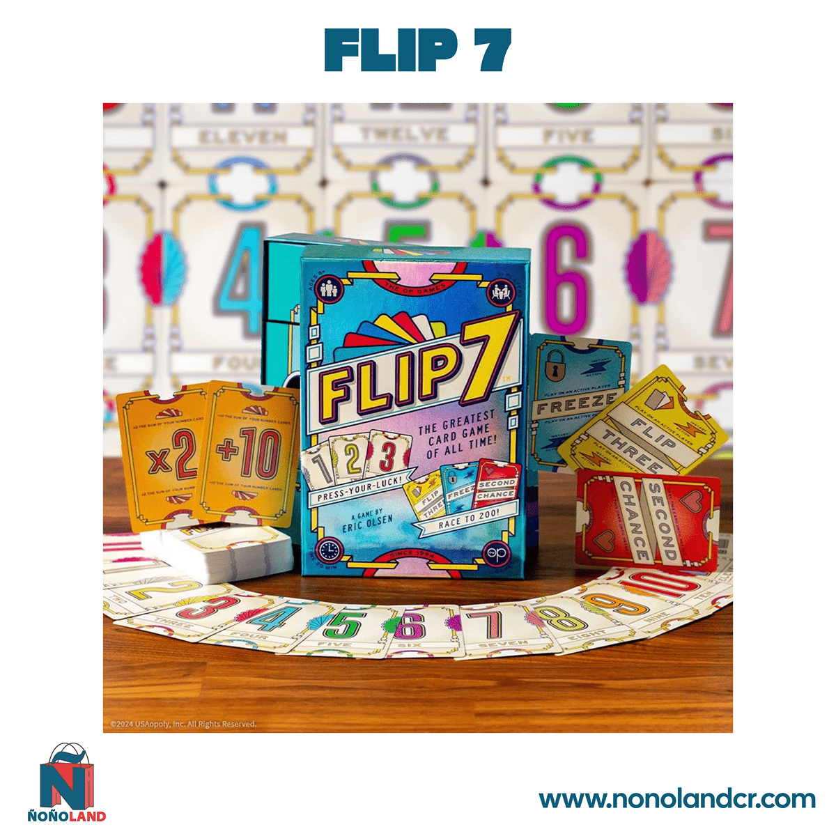 Flip 7 (Idioma: Inglés) - ÑoñolandCR