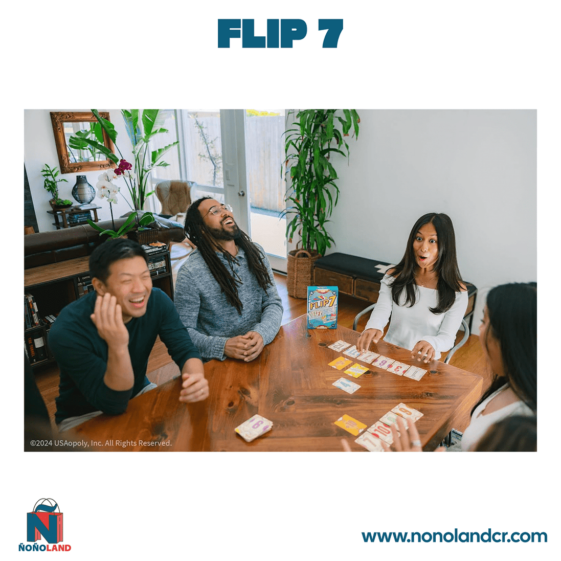 Flip 7 (Idioma: Inglés) - ÑoñolandCR