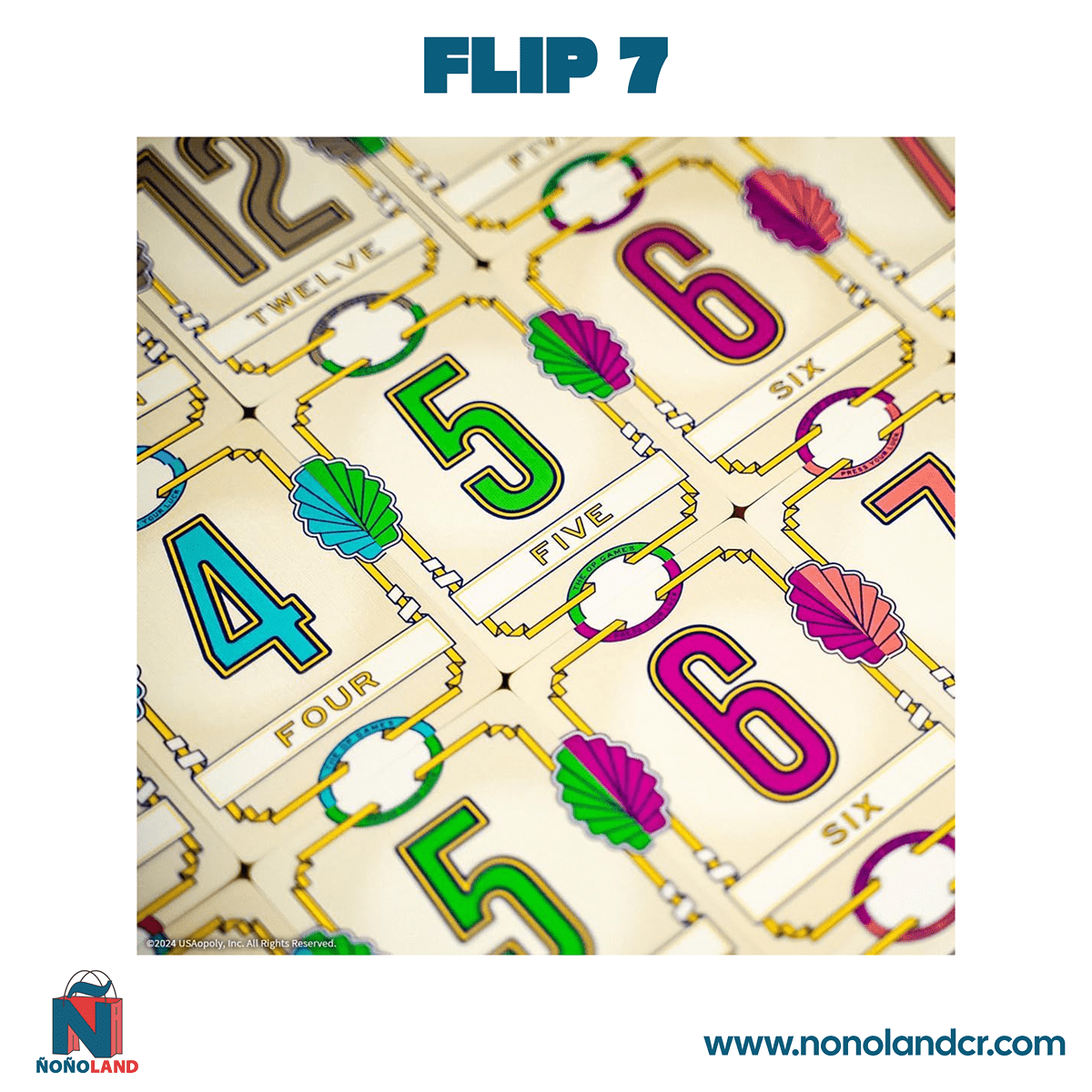 Flip 7 (Idioma: Inglés) - ÑoñolandCR