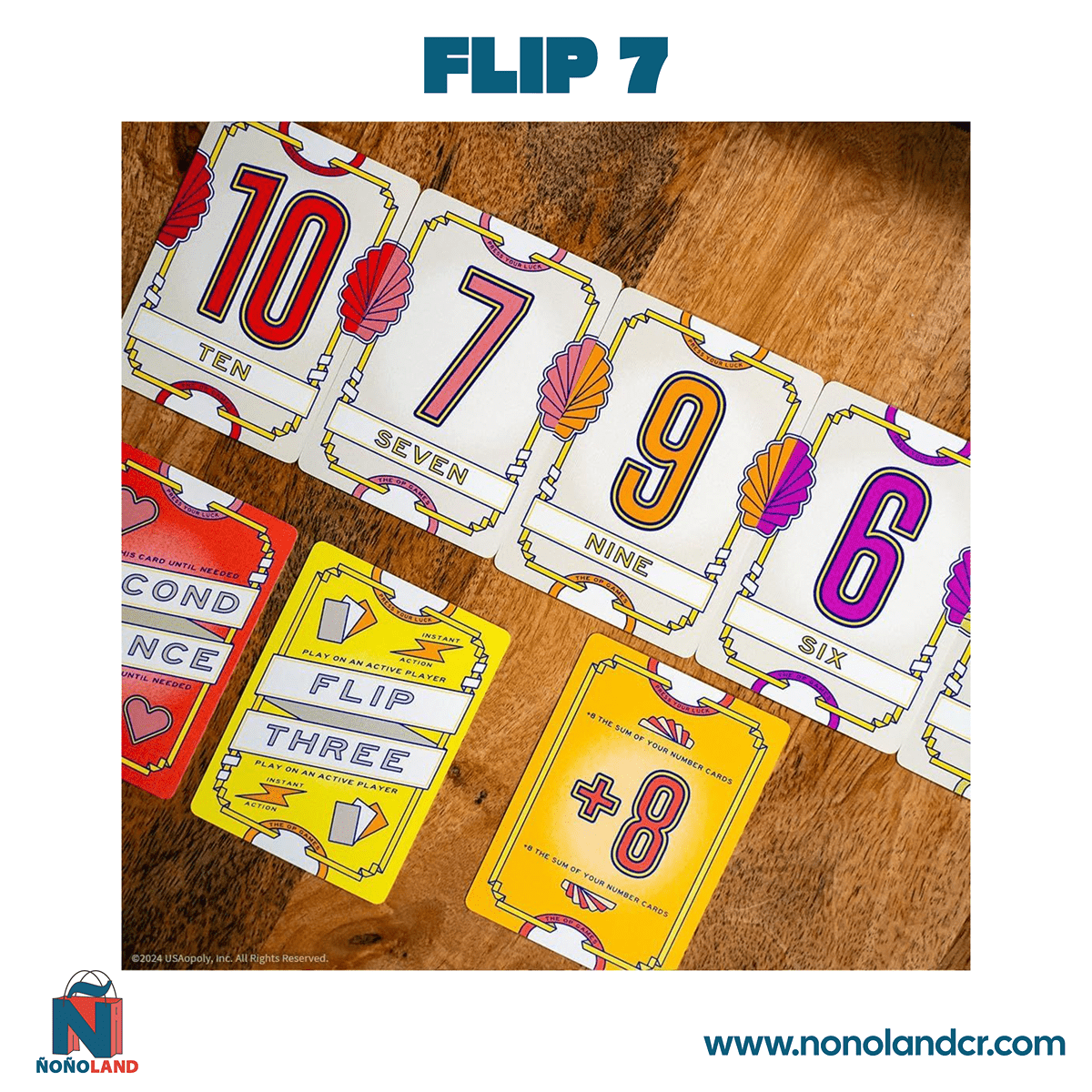 Flip 7 (Idioma: Inglés) - ÑoñolandCR