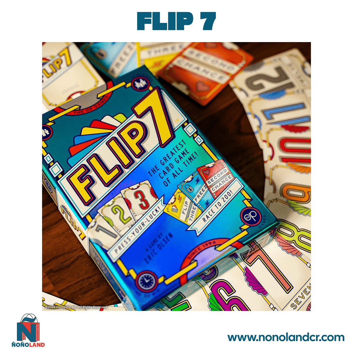Flip 7 (Idioma: Inglés) - ÑoñolandCR
