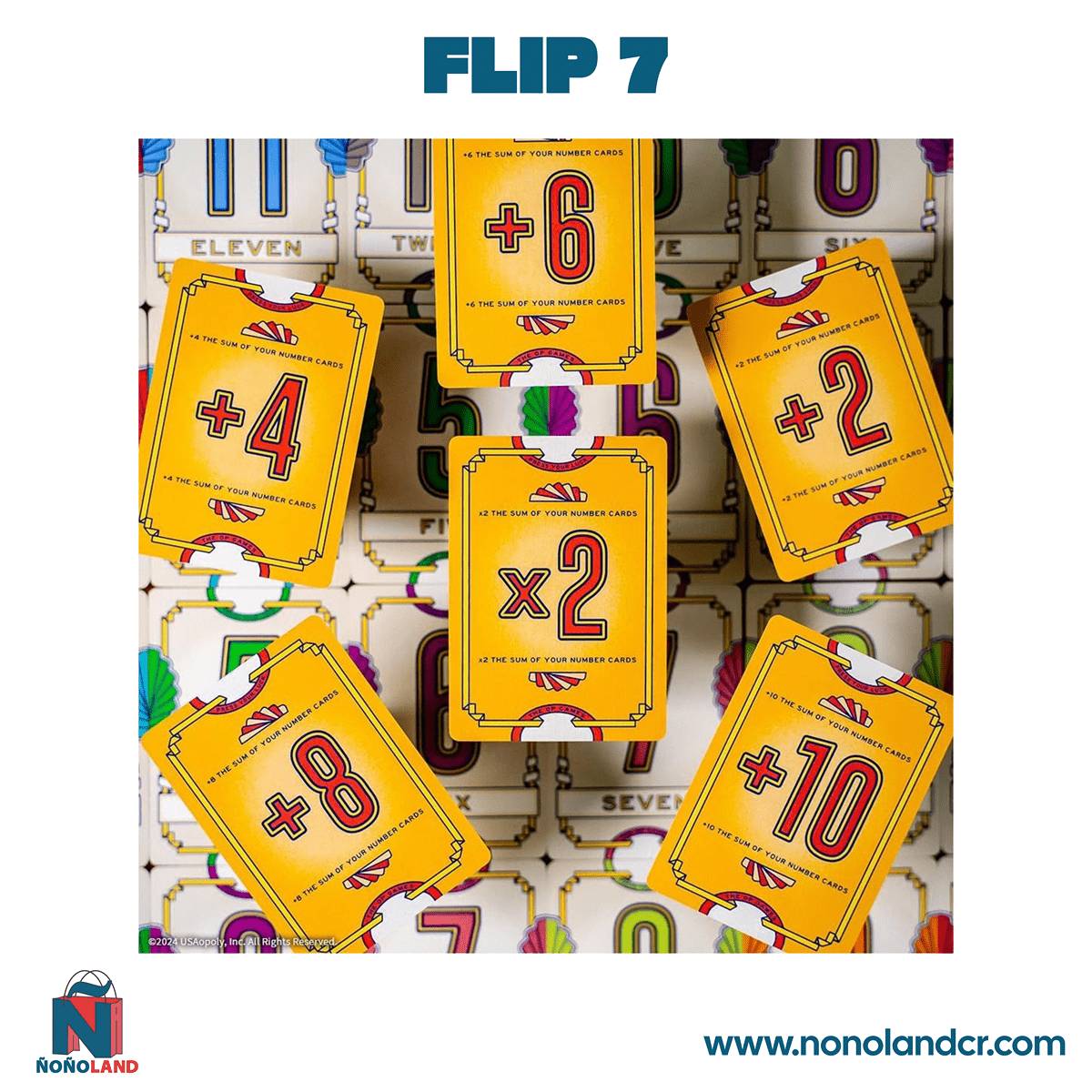 Flip 7 (Idioma: Inglés) - ÑoñolandCR