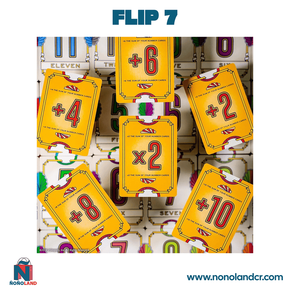 Flip 7 (Idioma: Inglés) - ÑoñolandCR