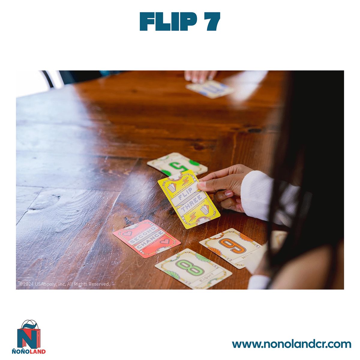 Flip 7 (Idioma: Inglés) - ÑoñolandCR
