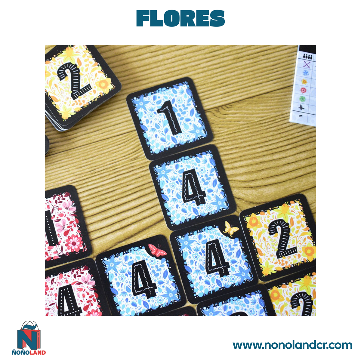 Flores (Idioma: Español) - ÑoñolandCR