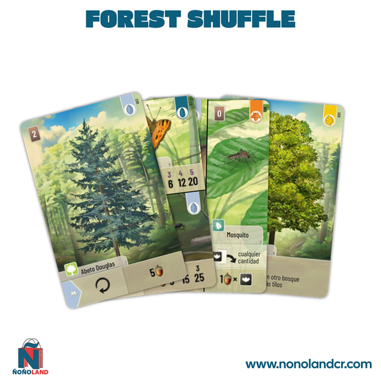 Forest Shuffle (Idioma: Inglés y Español) - ÑoñolandCR