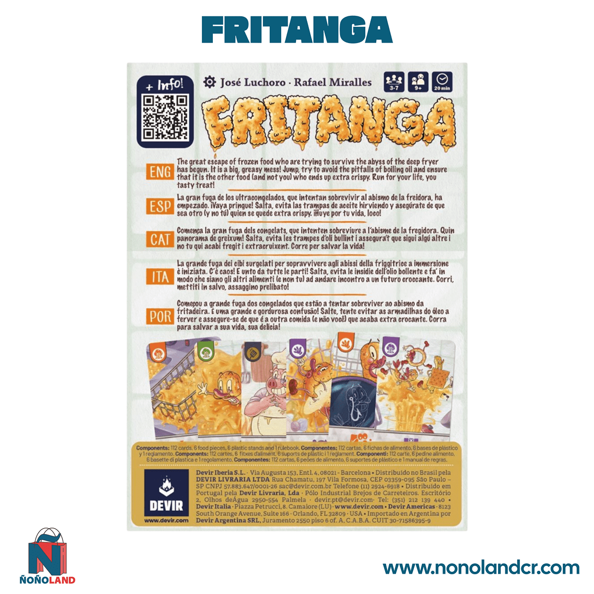Fritanga (Idioma: Español) - ÑoñolandCR