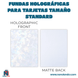 Fundas holográficas para tarjetas, tamaño standard, 100 unidades, diferentes colores - ÑoñolandCR