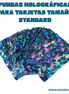 Fundas holográficas para tarjetas, tamaño standard, 100 unidades, diferentes colores - ÑoñolandCR
