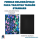 Fundas holográficas para tarjetas, tamaño standard, 100 unidades, diferentes colores - ÑoñolandCR