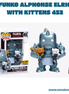 Funko Alphonse Elric with Kittens 452 - ÑoñolandCR
